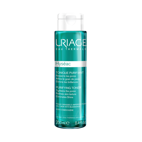 Uriage Hyséac Purifying Toner 250ml pore refining toner for oily and acne prone skin Health Boutique