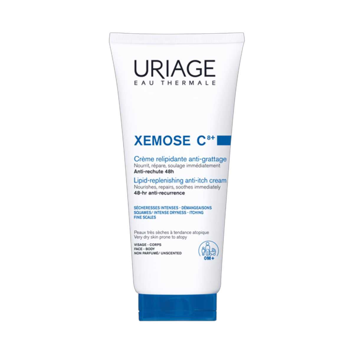 Uriage Xémose Lipid-Replenishing Anti-Irritation Cream 200ml for very dry and sensitive skin Health Boutique
