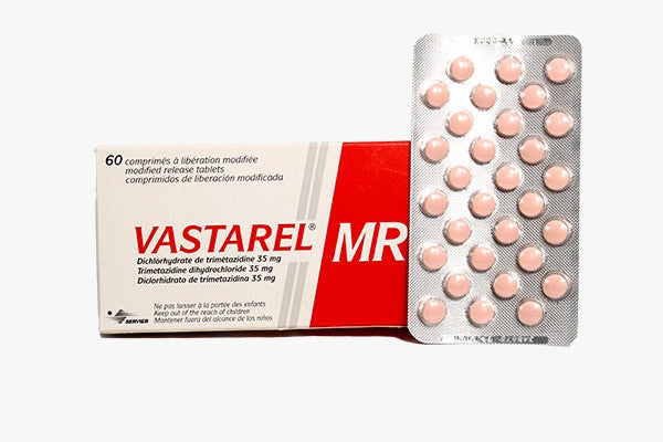 Vastarel MR 35 mg trimetazidine modified-release tablet