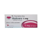 Vesicare 5mg Solifenacin tablets 30 for overactive bladder management