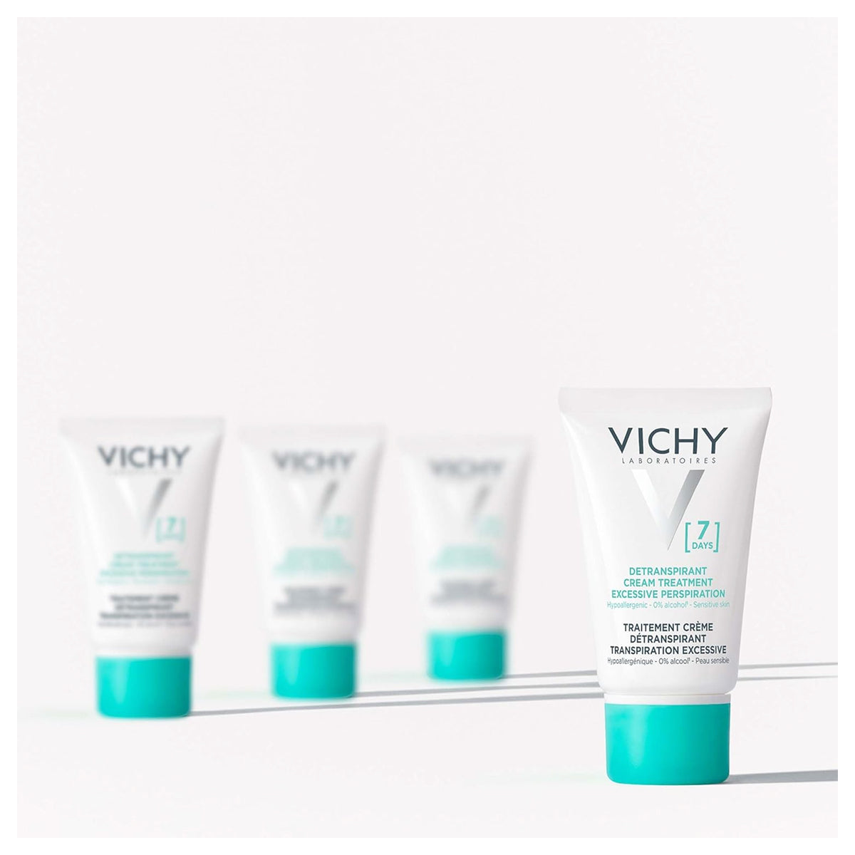 Vichy 7 days anti perspirant treatment cream 30ml aluminum chlorohydrate thermal water sweat control long lasting deodorant Vichy Health Boutique