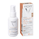 Vichy Capital Soleil UV Age SPF50 Plus Tinted Water Fluid Niacinamide Peptides 40ml Health Boutique