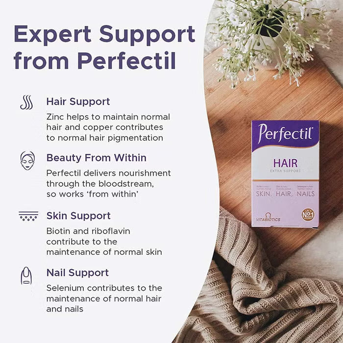Vitabiotics Perfectil Hair Extra Support 60 Tablet health boutique jordaN