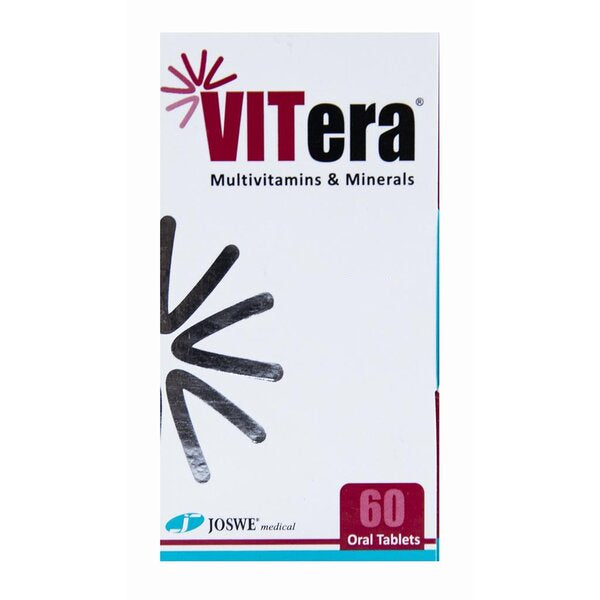 Vitera multivitamin mineral tablets 60 daily vitamin supplement immune energy support