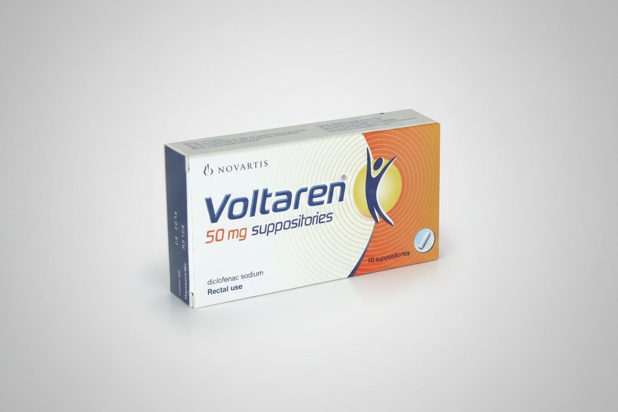 Voltaren 50 mg suppositories diclofenac sodium rectal pain and inflammation relief