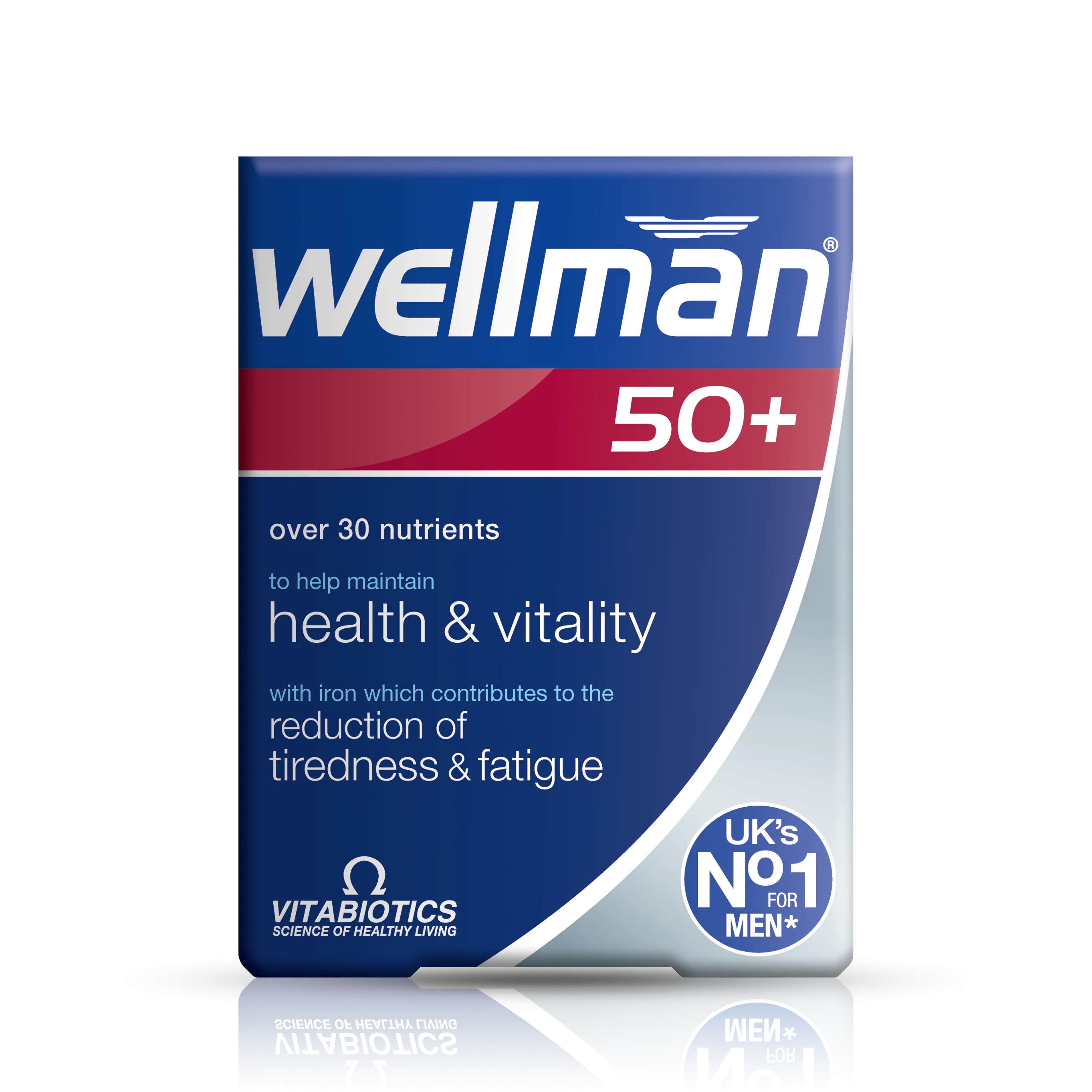 Vitabiotics Wellman 50+ - health boutique