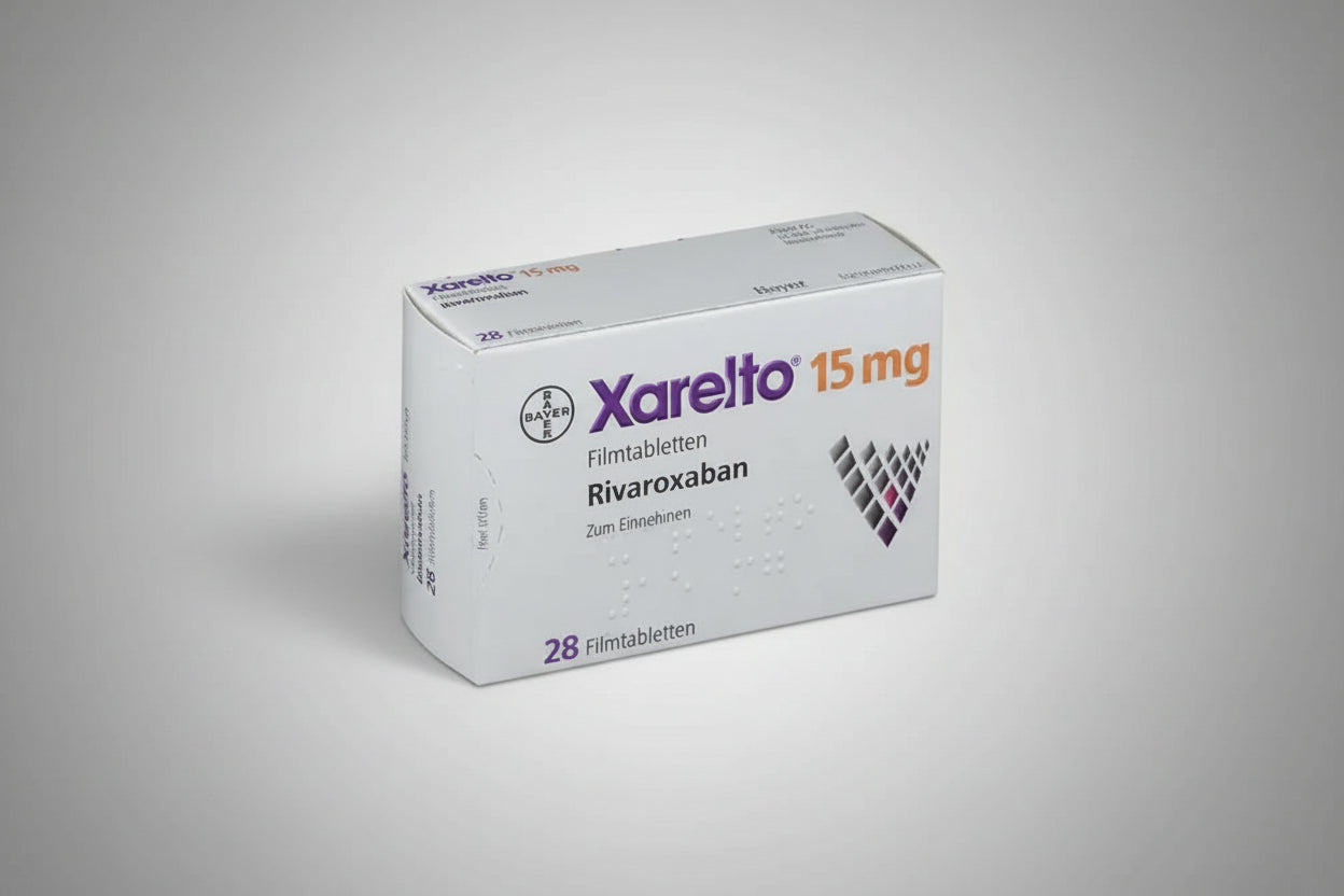 Xarelto® 15 mg Tablets (28 Tablets) – Rivaroxaban Anticoagulant Therapy