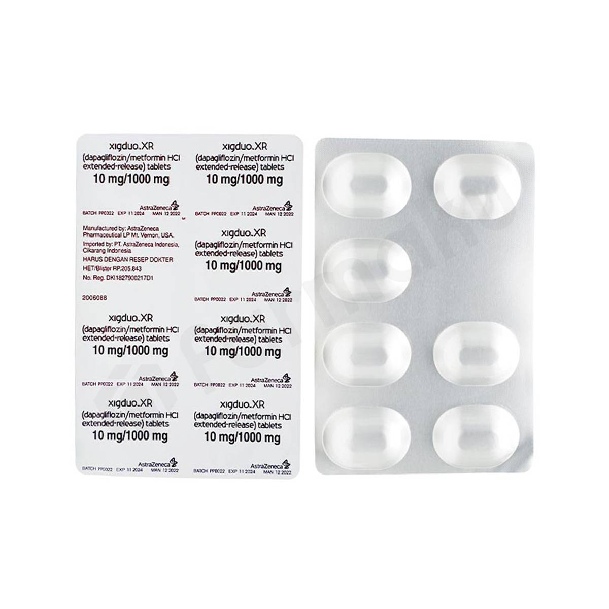 Xigduo XR 10/1000 mg tablets dapagliflozin metformin extended release prescription diabetes medicine