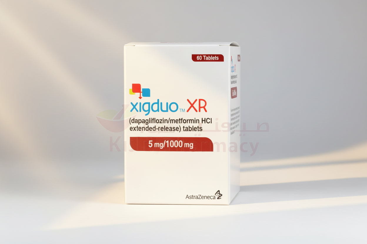 Xigduo XR 5/1000 mg tablets dapagliflozin metformin prescription diabetes medicine- Jordan-health boutique