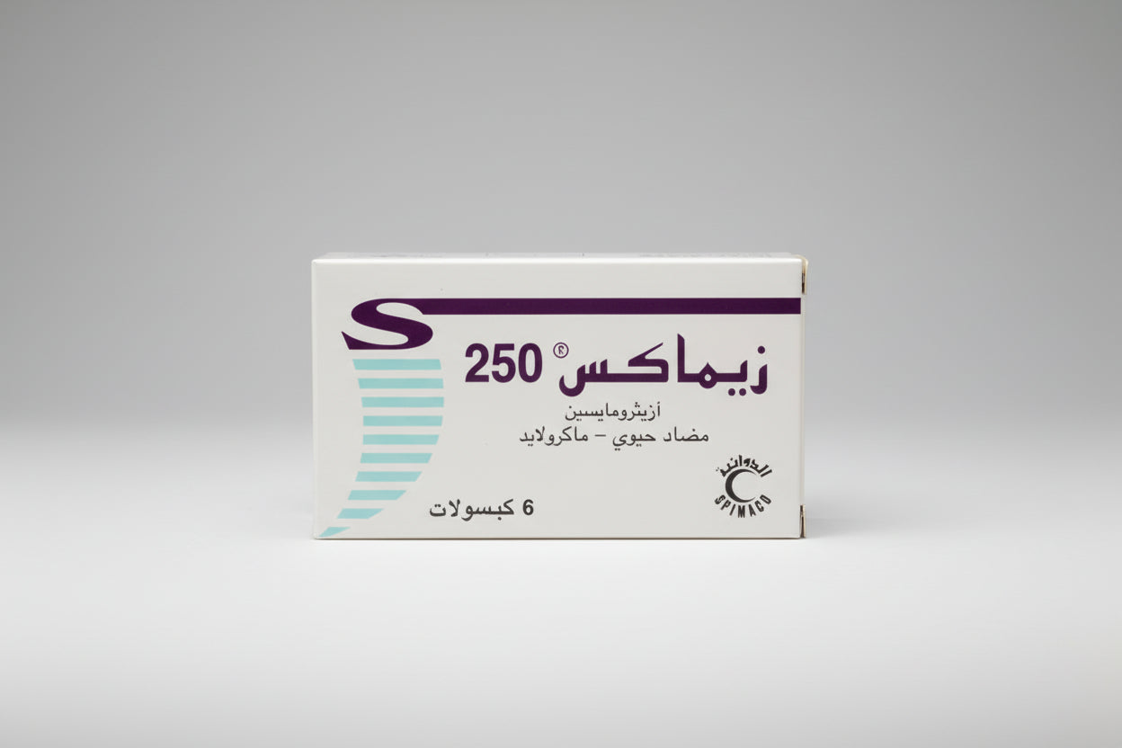 Zimax 250 mg azithromycin antibiotic capsules 6