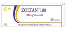 Zoltan 100 mg tablets sildenafil erectile dysfunction therapy 