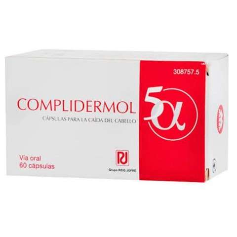 Complidermol 5-Alpha Anti-Hair Loss 60 Capsules