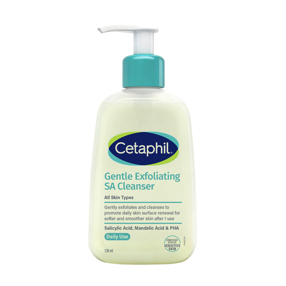 Cetaphil Gentle Exfoliating Salicylic Acid Cleanser for Sensitive Skin 236ml