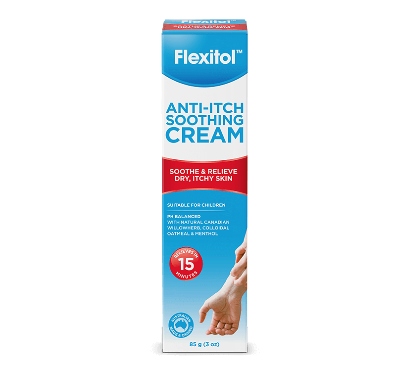 Flexitol Anti-Itch Soothing Cream 85g - Intensive Relief for Dry and Irritated Skin