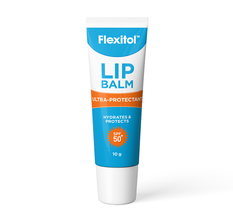 Flexitol Lip Balm with SPF 50+ Sun Protection - 10g Moisturizing Treatment