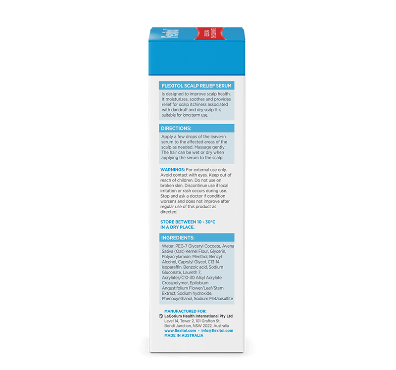 Flexitol Scalp Relief Serum 60ml - Soothing Treatment for Dry and Itchy Scalp