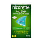 Nicorette Gum Fresh Mint 2 mg & 4 mg nicotine quit smoking gum - Jordan- health Boutique