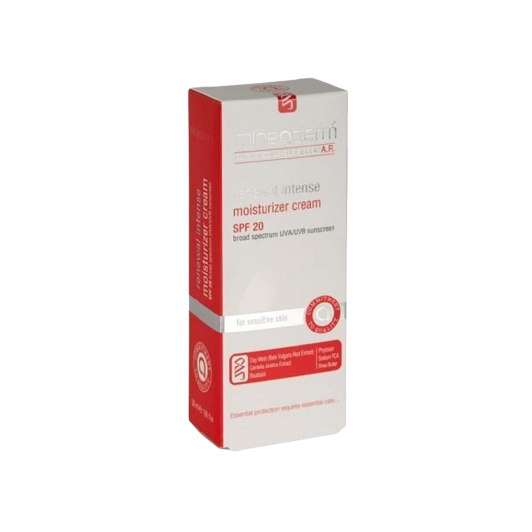 Mineaderm Renewal Intense Moisturizer Cream - Deep Hydration & Skin Repair Formula