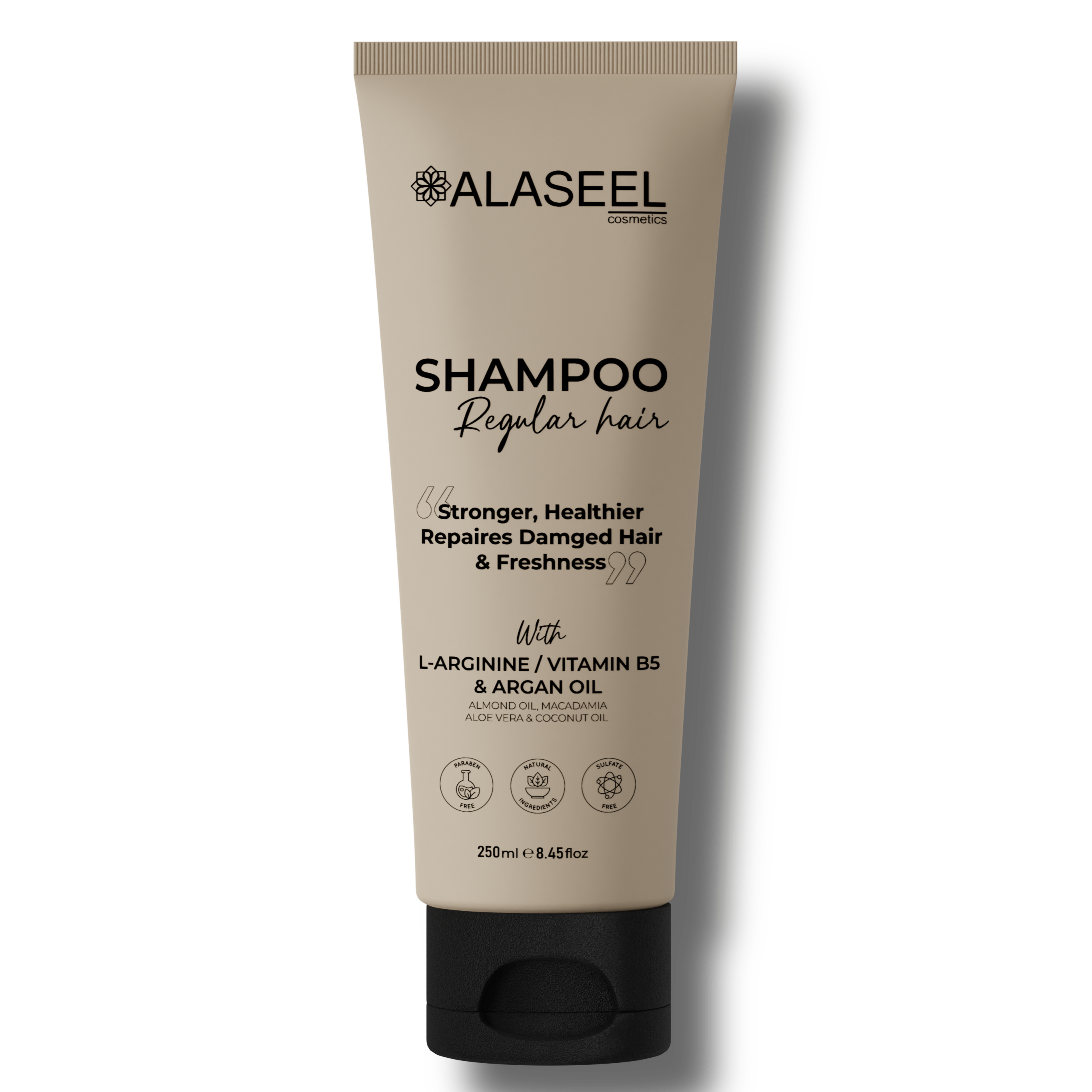Alaseel Brand L-Arginine Nourishing Shampoo for Normal Hair Care 400ml