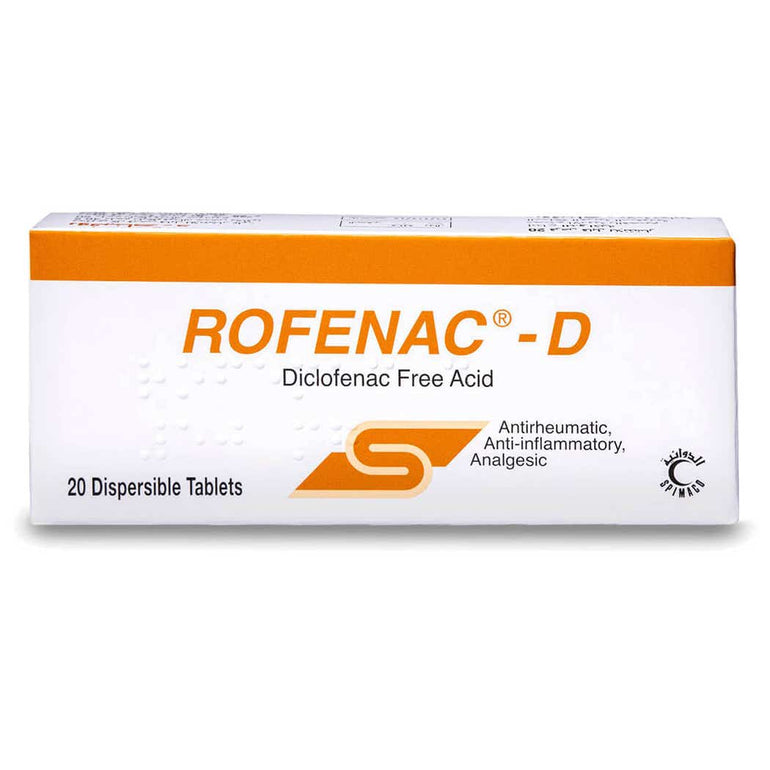 Rofenac D 50 mg diclofenac potassium pain and inflammation tablets