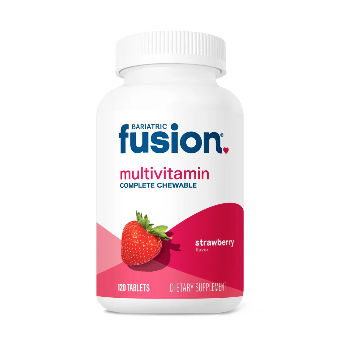 Bariatric Fusion Strawberry Complete Chewable Bariatric Multivitamin - the health boutique