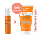 AVENE Sunblock Fluid Tinted 50+ 