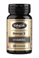 Valupak Omega-3 Fish Oil Capsules - 30 Count High-Strength Supplement