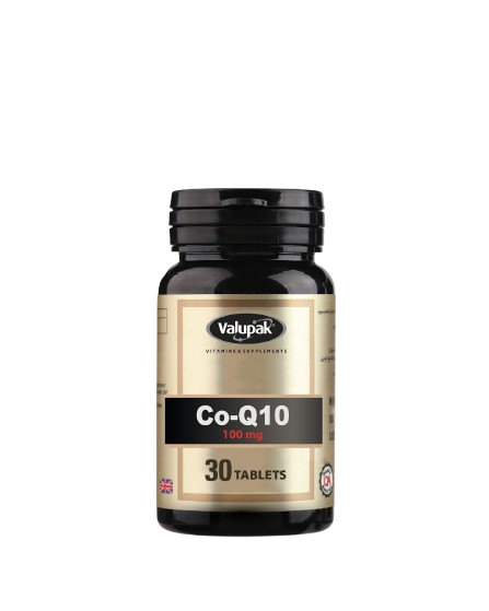 Valupak CoQ10 100mg High Strength Heart Health Supplement - 30 Tablets