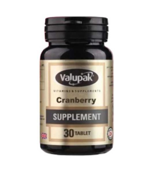 Valupak Cranberry Extract 2000mg High Strength Tablets - 30 Count