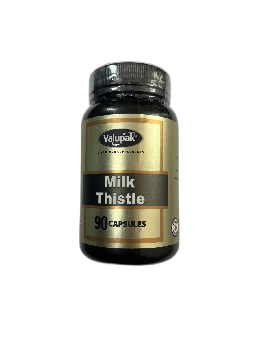 Valupak Milk Thistle 200mg Liver Support Supplement - 90 Capsules