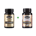 Valupak Multi Vitamin & Iron 30 Tablets with Omega-3 Fish Oil 30 Capsules Supplement Bundle