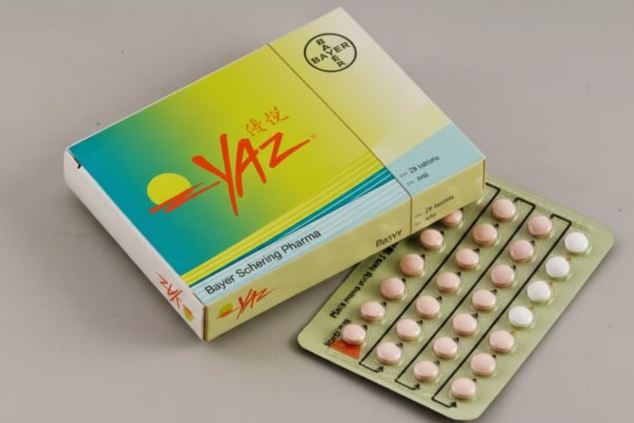 Yaz tablets drospirenone ethinylestradiol combined oral contraceptive 28 day pack