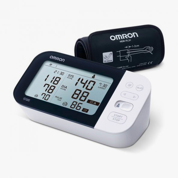 جهاز قياس ضغط الدم من أومرون والذراع - OMR M7 Intelli IT