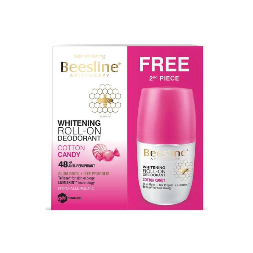 BEESLINE DEODORANT 48 HOUR COTTON CANDY BUY 1 GET 1 FREE
