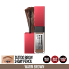 MAYBELLINE TATTO BROW 3DAYS GEL WARM BROWN - the health boutique