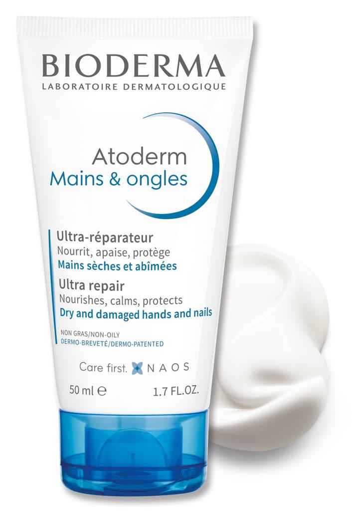 Bioderma Atoderm Hand and Nails Ultra Repair 50ml nourishing hand cream dry skin Health Boutique