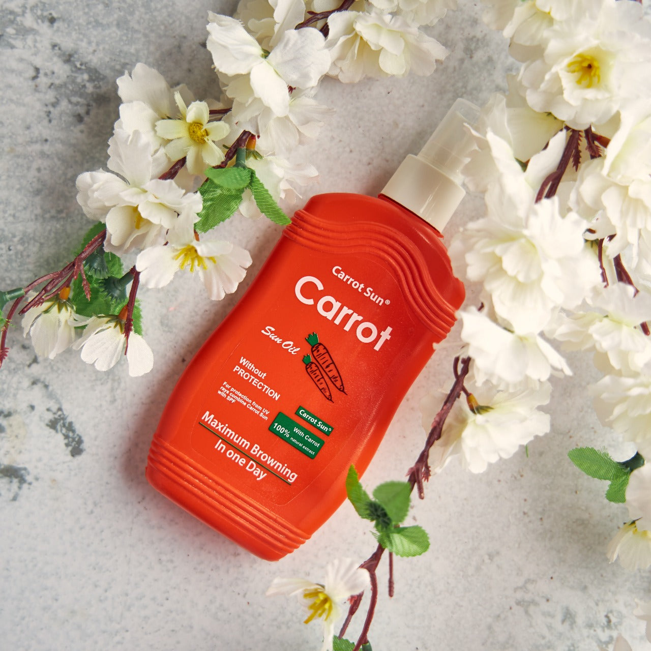 Carrot Sun Tanning Carrot Oil Spray moisturizing tanning oil with carrot oil Health Boutique