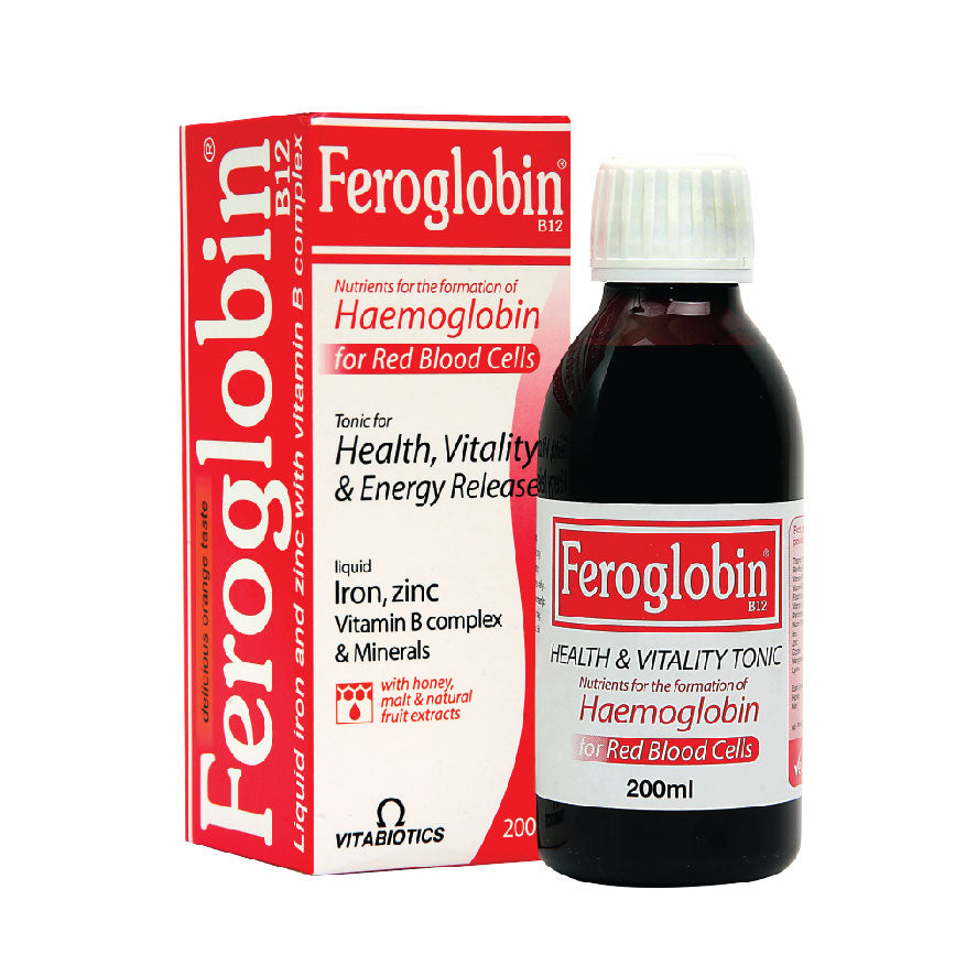 VITABIOTICS - FEROGLOBIN  فيتامين فيروجلوبين شراب للأطفال