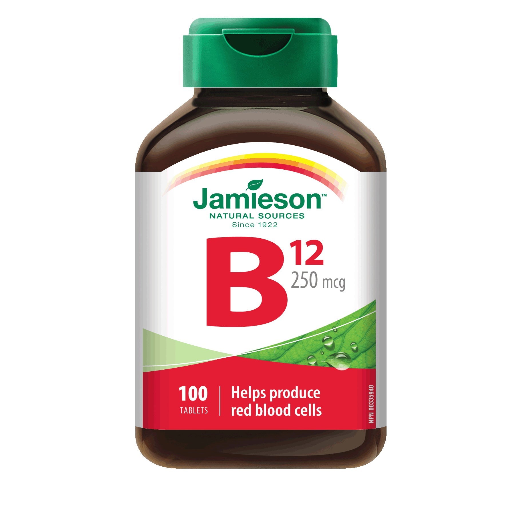 Jamieson B12 250MCG - the health boutique