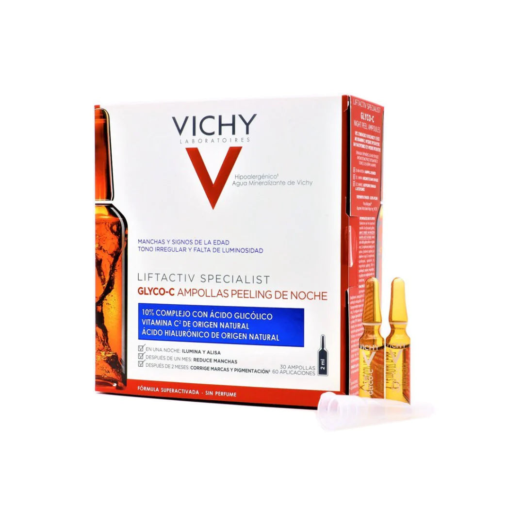 Vichy Liftactiv Glycolic Acid Peel Treatment Ampoule with Glycolic acid and Vitamin C 1.8ml x30 Pcs