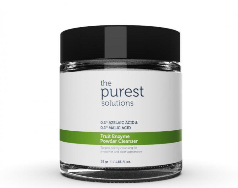 The Purest Solutions Fruit Enzyme Powder Cleanser gentle exfoliating powder face wash 55gm Health Boutique