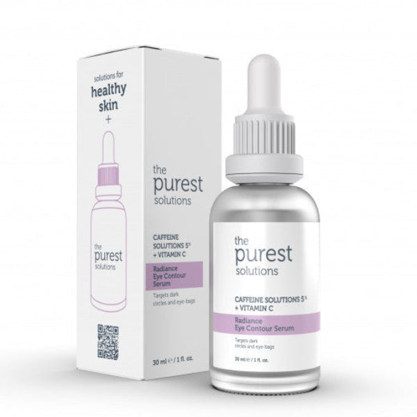 The Purest Solutions Radiance Eye Contour Serum Caffeine 5% for puffiness and dark circles 30ml Health Boutique
