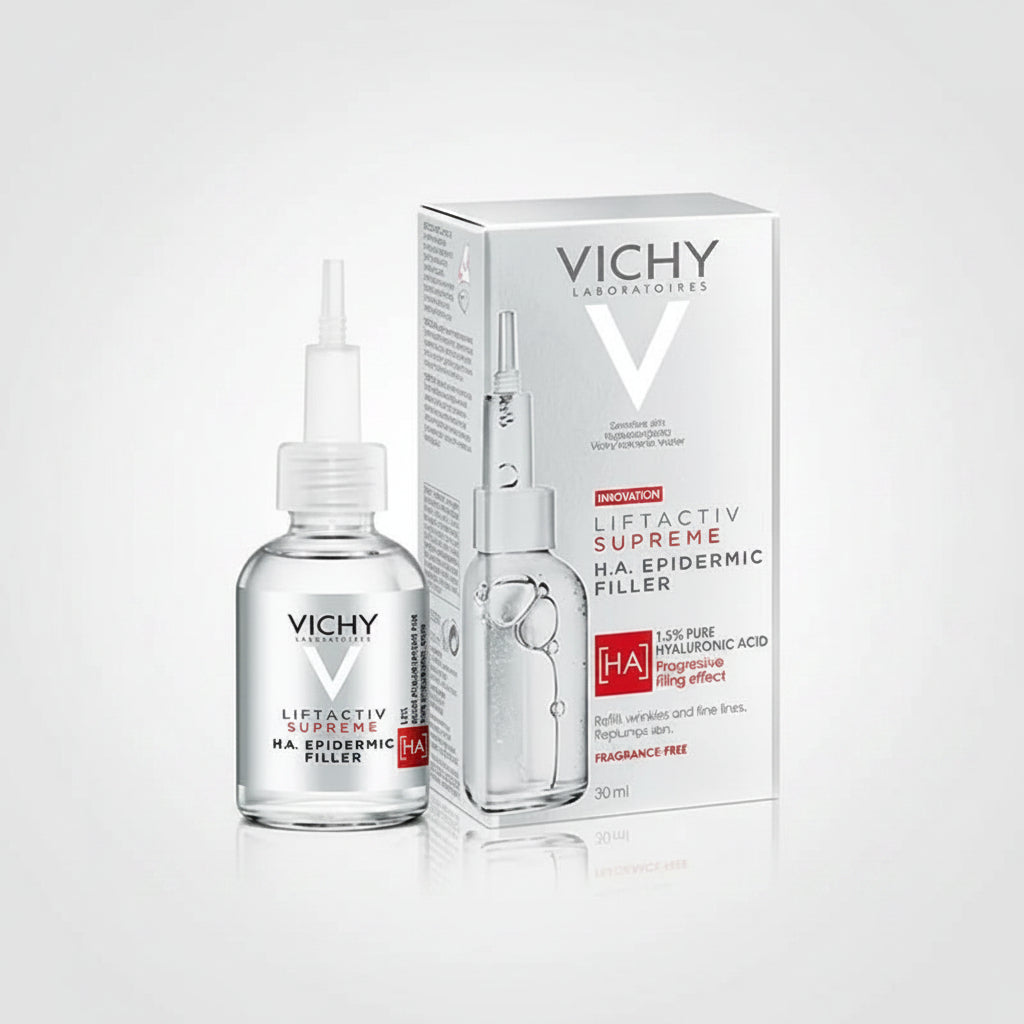 Vichy Liftactiv HA Filler Serum Hyaluronic Acid Vitamin CG 30ml Anti Aging Serum Health Boutique
