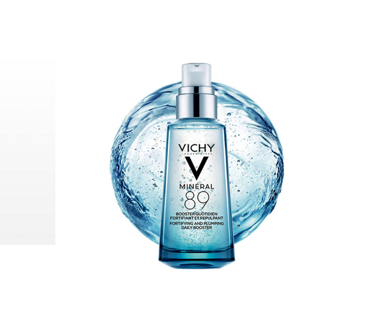 Vichy Mineral 89 Hyaluronic Acid Serum 50ml Volcanic Water Hydrating Booster Fragrance Free Health Boutique