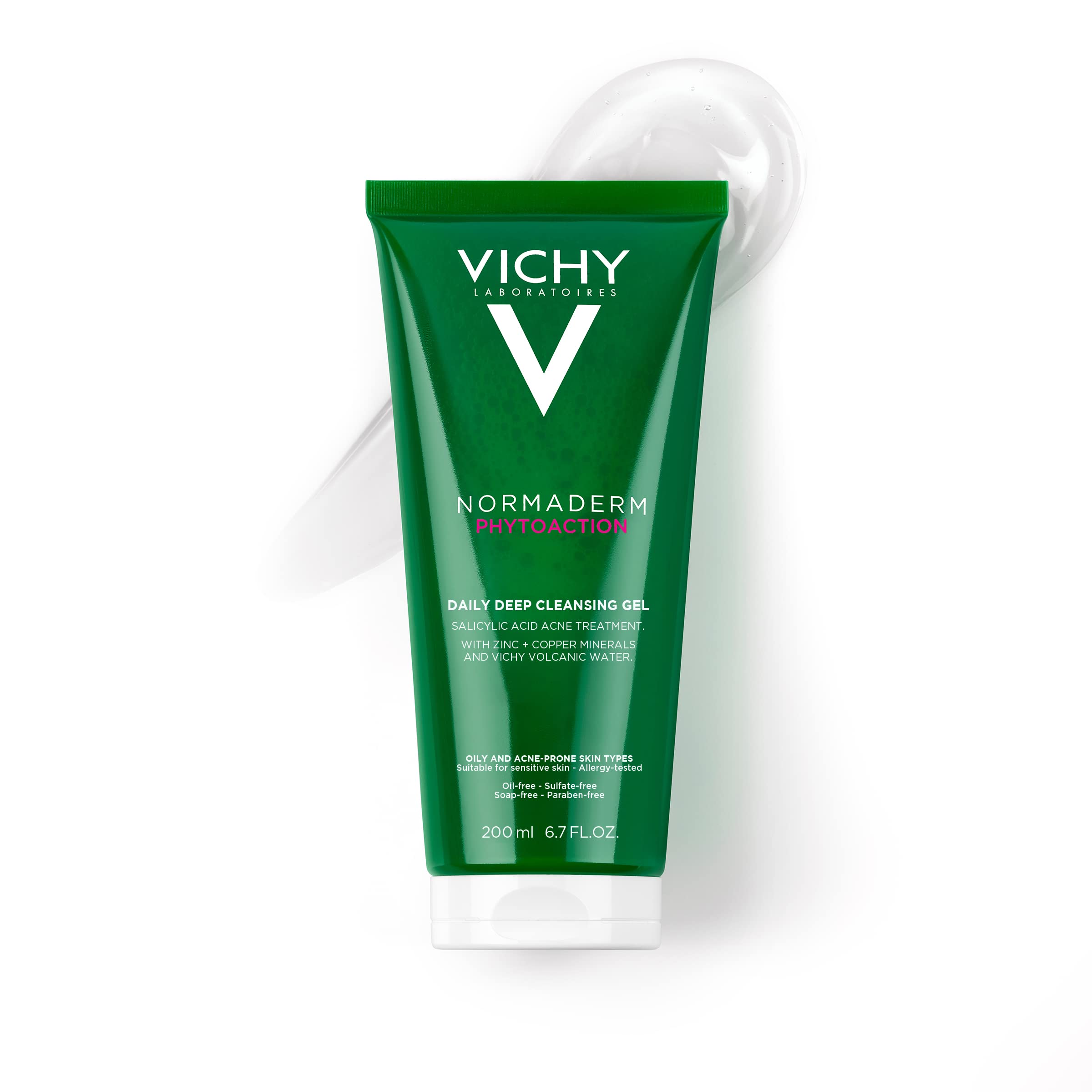 Vichy Normaderm Phytosolution Cleanser Gel Salicylic Acid Acne Oily Skin Face Wash 200ml Health Boutique