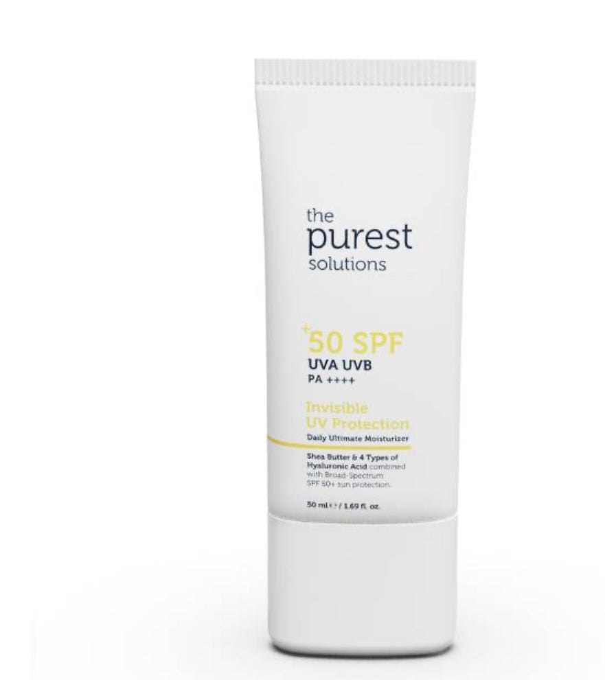 THE PUREST SOLUTIONS Invisible Uv Protection Daily Ultimate Moisturizer Spf 50+ 50ml