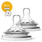 Avent Natural Nipple 2 pcs, +6 m