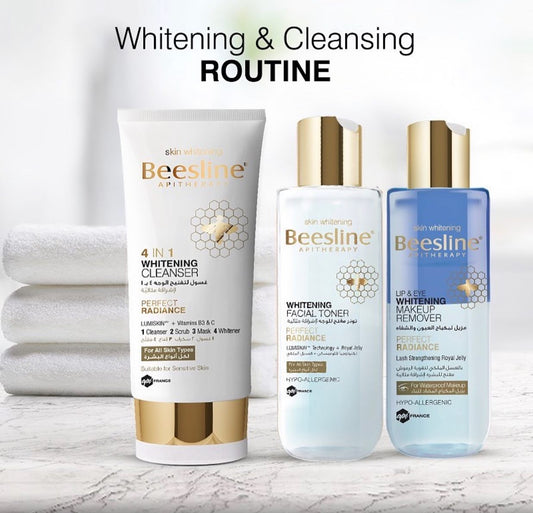 BEESLINE WHITENING & CLEANSING ROUTINE