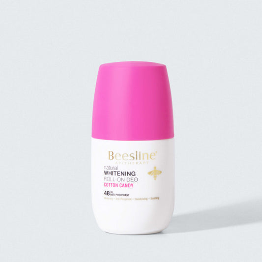 Beesline Whitening Roll-On Deodorant - Cotton Candy