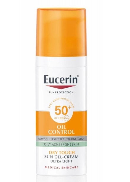 EUCERIN Sun Block Oil Control Gel-Cream SPF50+, 50ml